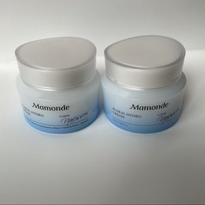 Bundle of 2 MAMONDE floral hydro creams